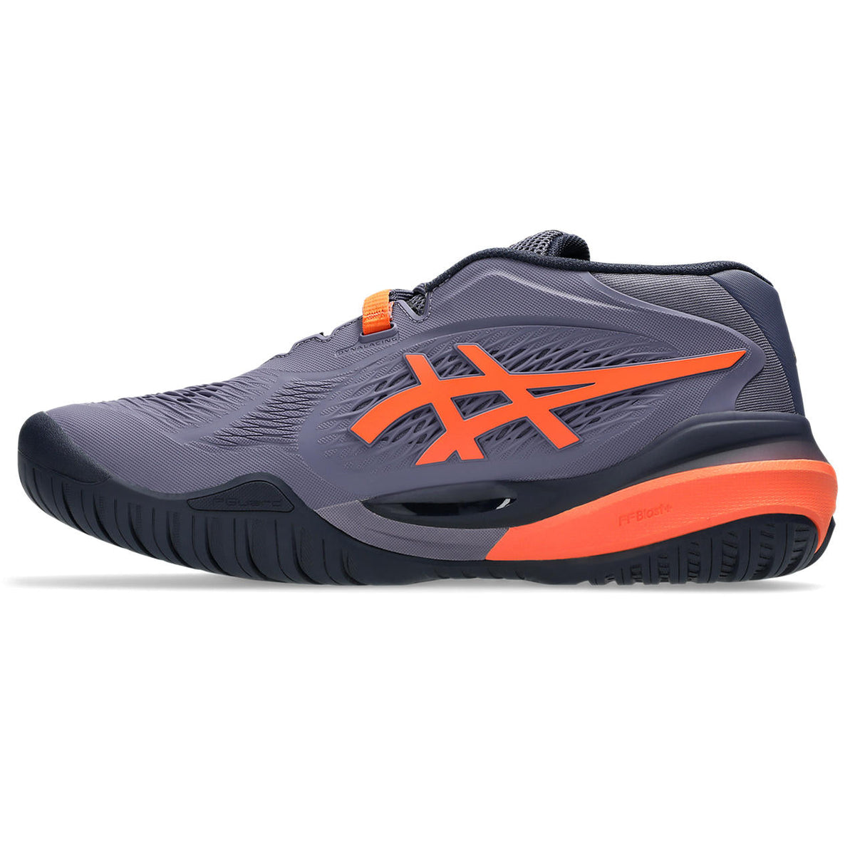Asics womens shoes  neutral running shoes mens  sneakers Gel-Resolution – Dusk Violet/Orange Tennis Sneaker