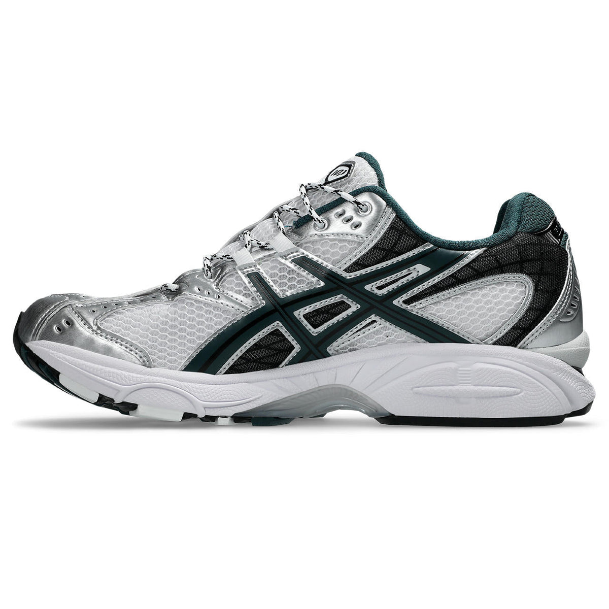 Asics womens shoes  neutral running shoes mens  sneakers Gel-1130 Silver / White / Dark Green