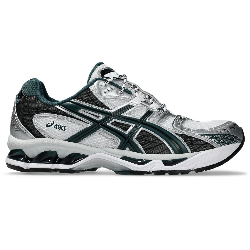 Asics womens shoes  neutral running shoes mens  sneakers Gel-1130 Silver / White / Dark Green
