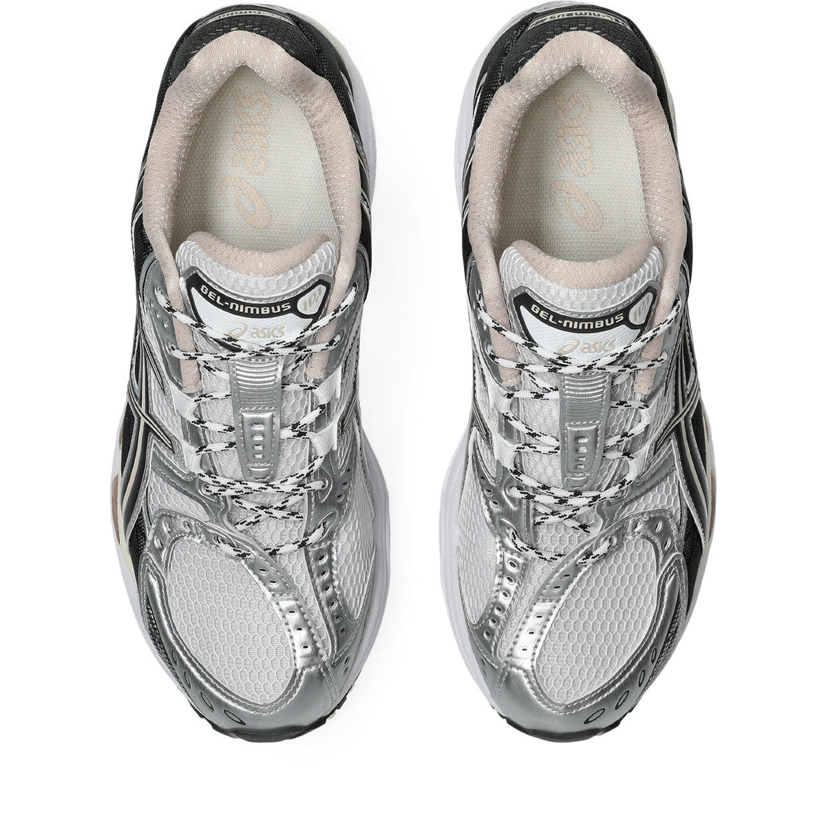 Asics womens shoes  neutral running shoes mens  sneakers Gel-1130 Silver / Black / Cream