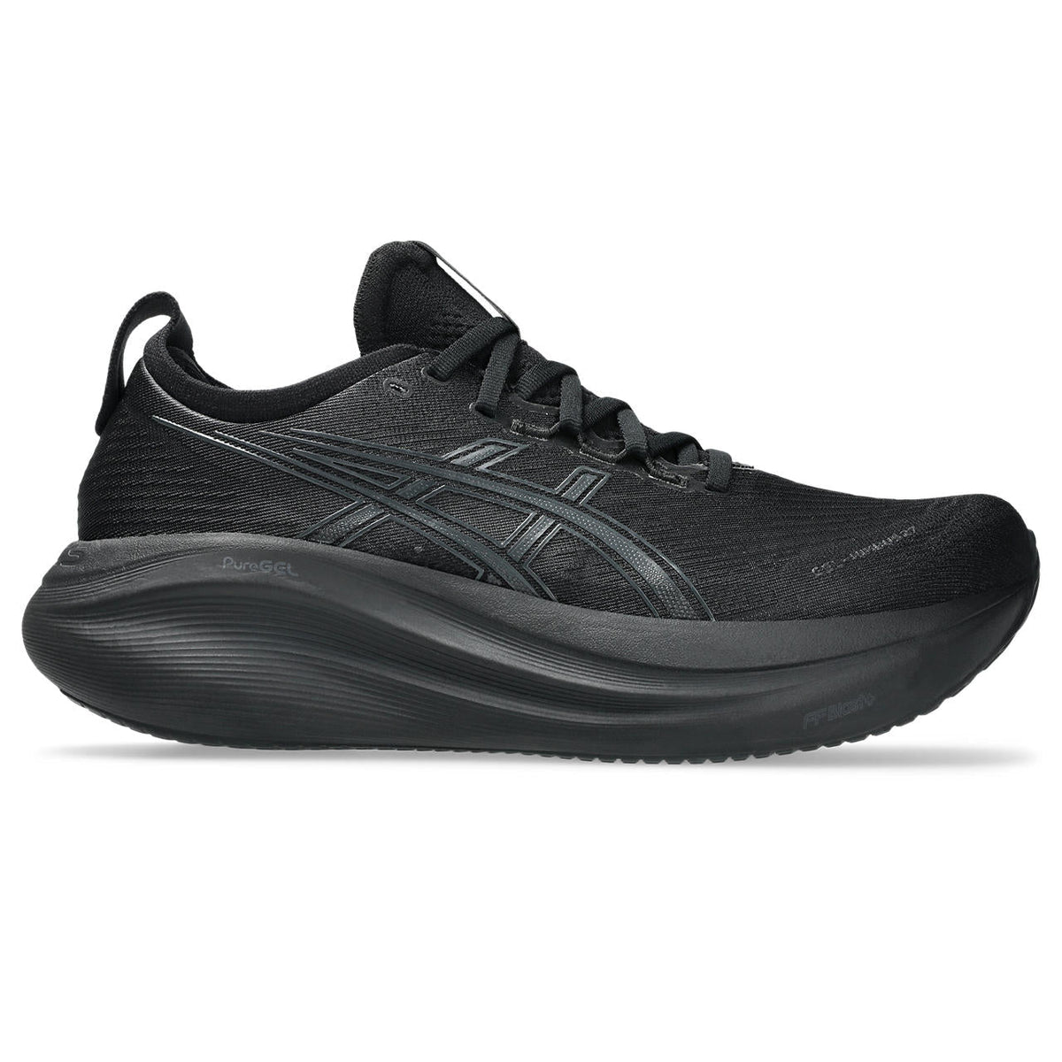 Asics womens shoes  neutral running shoes mens  sneakers Gel-Nimbus 27 Triple Black