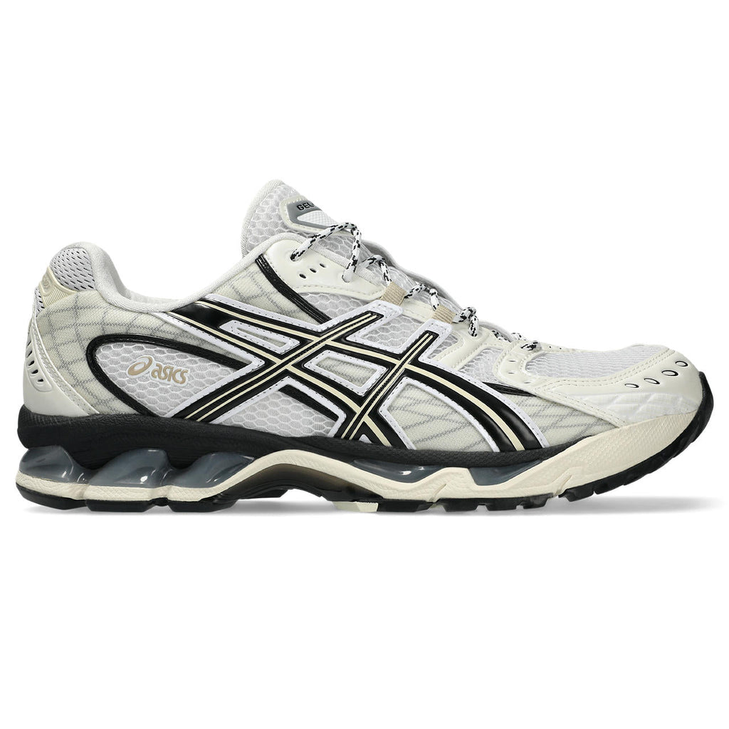 Asics womens shoes  neutral running shoes mens  sneakers Gel-Nimbus 10 White / Black / Cream