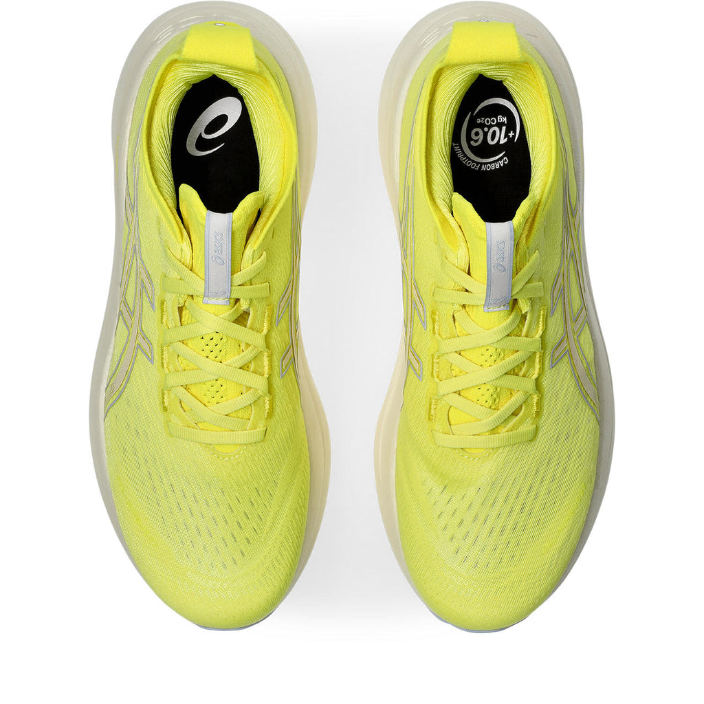 Asics womens shoes  neutral running shoes mens  sneakers  Gel-Nimbus 27 Bright Yellow / Cream