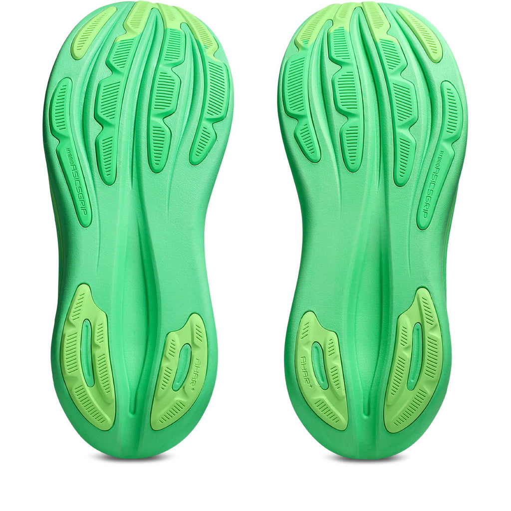Asics womens shoes  neutral running shoes mens  sneakers  Gel-Nimbus 27 Bright Green / Black