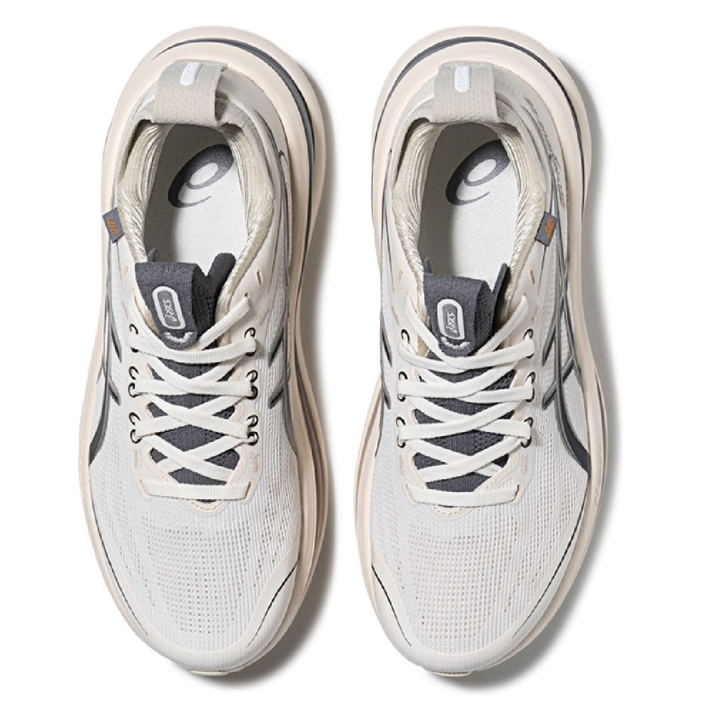 Asics womens shoes  neutral running shoes mens  sneakers  Gel-Nimbus 28 Cream / Dark Grey
