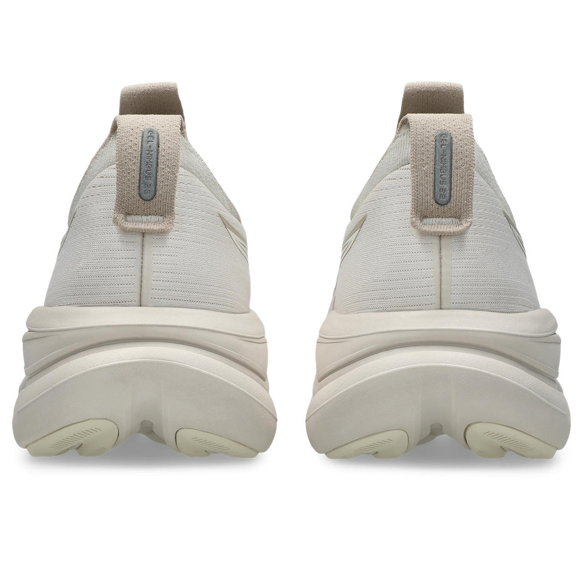 Asics womens shoes  neutral running shoes mens  sneakers  Gel-Nimbus 28 – Off-White/Beige Running Shoe