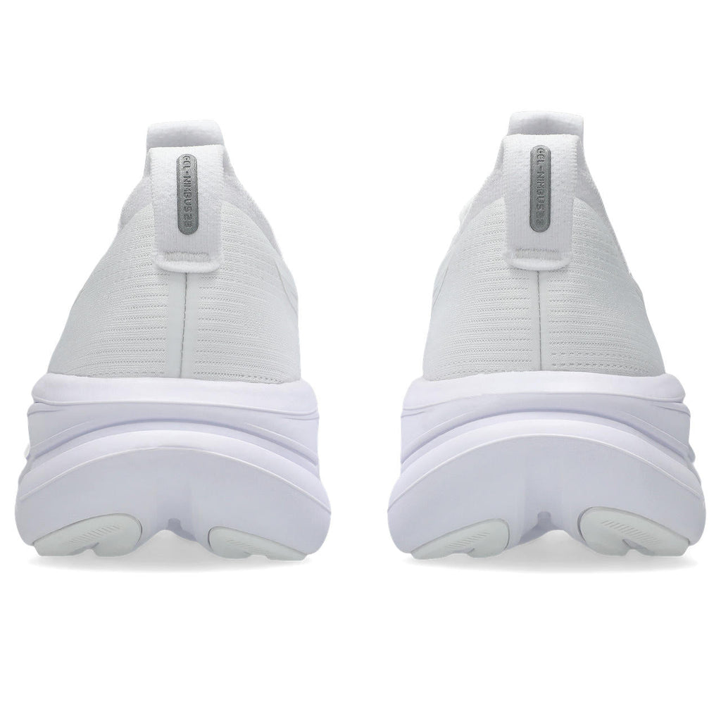 Asics womens shoes  neutral running shoes mens  sneakers  Gel-Nimbus 28 – Triple White Running Shoe