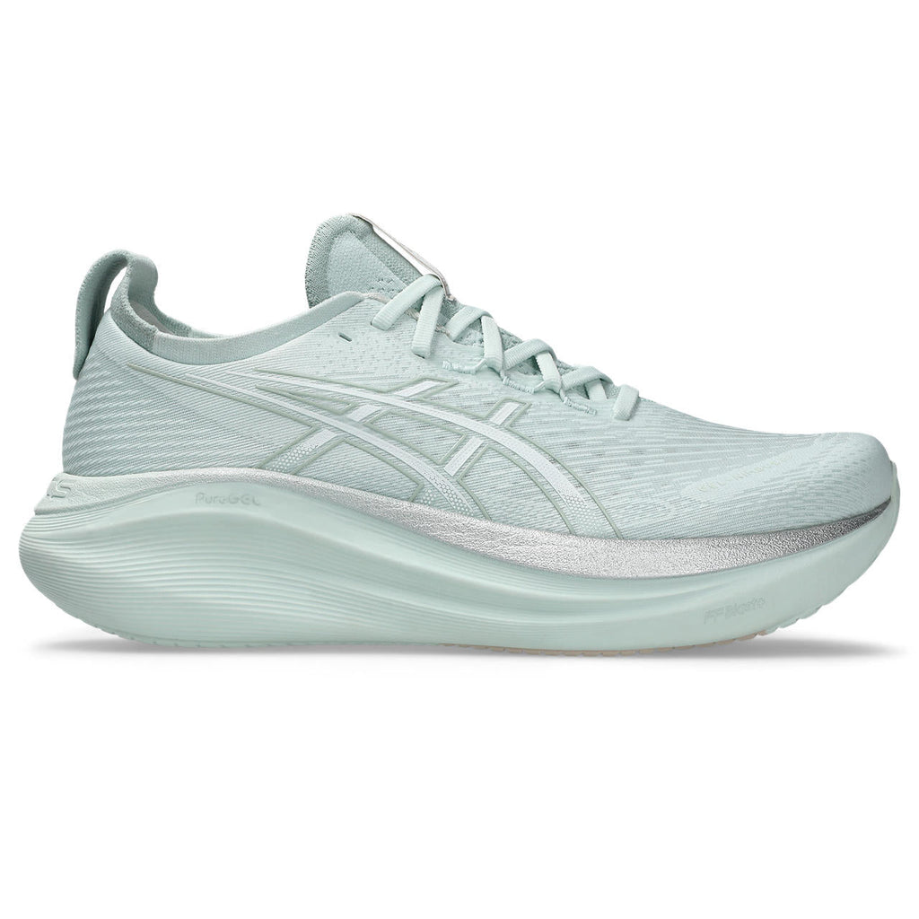 Asics womens shoes  neutral running shoes mens  sneakers  Gel-Nimbus 28 – Pale Mint Green Running Shoe