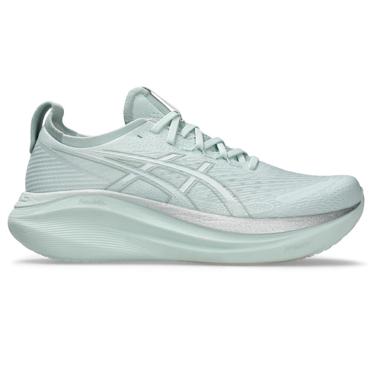 Asics womens shoes  neutral running shoes mens  sneakers  Gel-Nimbus 28 – Light Sage Green Running Shoe