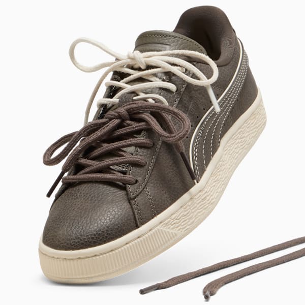 Puma Suede — Taupe / Dual Laces puma shoes for men  womens shoes  roma shoes