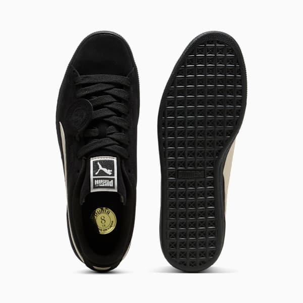 Puma Suede — Black / Beige / Badge puma shoes for men  womens shoes  roma shoes