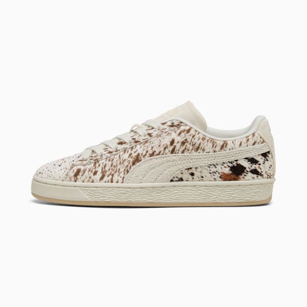 Puma Suede — Cream / Cow Print puma shoes for men  womens shoes  roma shoes