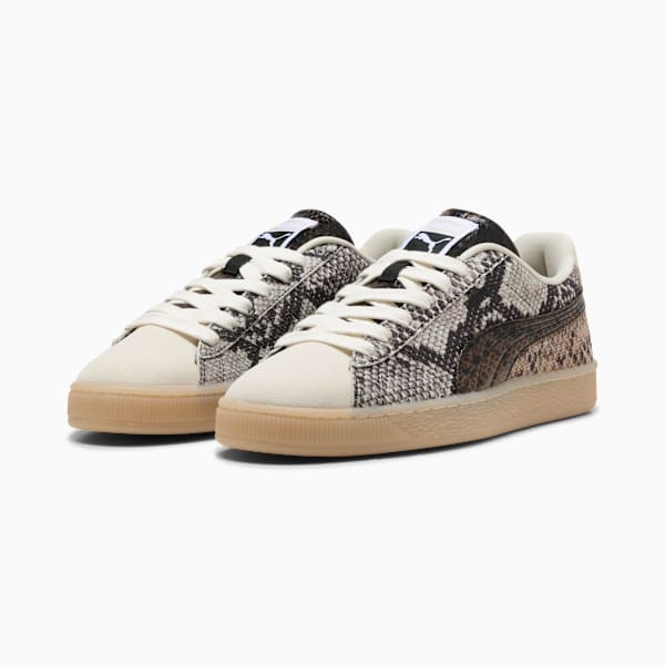 PUMA Suede Classic Animal Print Multi-Off White puma shoes for men  womens shoes  roma shoes
