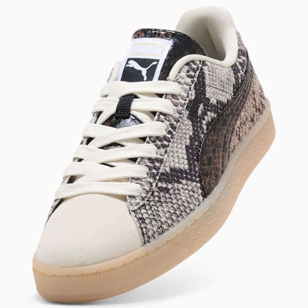 PUMA Suede Classic Animal Print Multi-Off White puma shoes for men  womens shoes  roma shoes