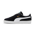 PUMA Suede Classic Black-White-Gold  puma shoes for men  womens shoes  roma shoes