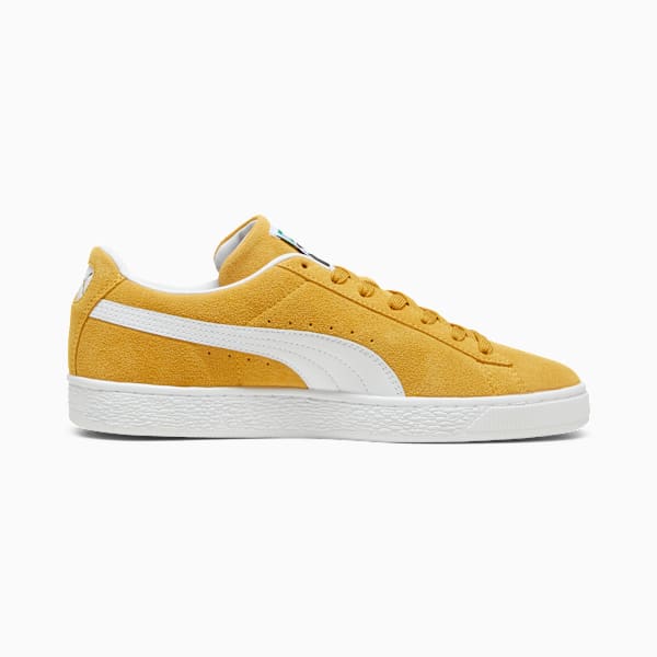PUMA Suede Classic Golden Yellow-White puma shoes for men  womens shoes  roma shoes