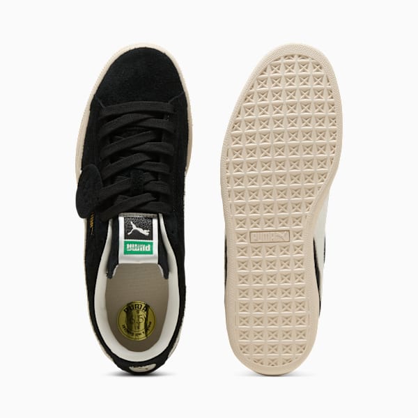 PUMA Suede Classic Black-Off White Rose Badge puma shoes for men  womens shoes  roma shoes