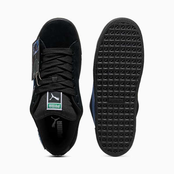 PUMA Suede XL × BMW M Motorsport Black-Blue-Red puma shoes for men  womens shoes  roma shoes