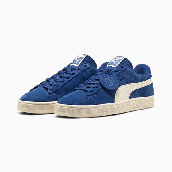 PUMA Suede XL Royal Blue-Off-White puma shoes for men  womens shoes  roma shoes