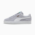 PUMA Suede Classic Light Gray-White-Gold puma shoes for men  womens shoes  roma shoes