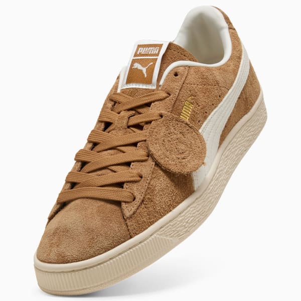 PUMA Suede Classic Caramel Brown-Off-White-Gold puma shoes for men  womens shoes  roma shoes