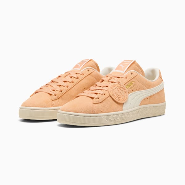 PUMA Suede Classic Peach-Off-White-Gold puma shoes for men  womens shoes  roma shoes