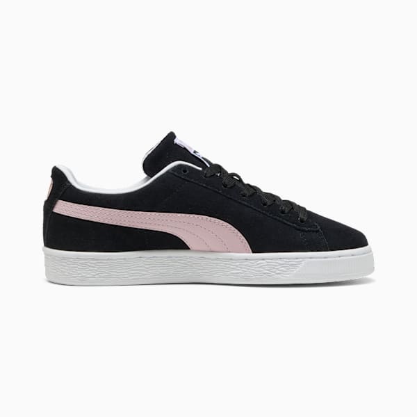 PUMA Suede Classic Black-Pastel Pink-Gold puma shoes for men  womens shoes  roma shoes