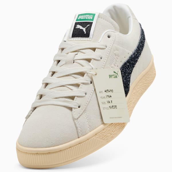 PUMA Suede VTG Off-White-Black Speckled Formstrip-Gum Sole puma shoes for men  womens shoes  roma shoes