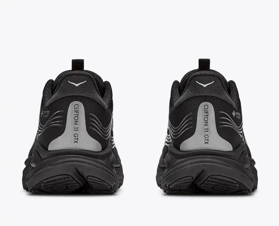 HOKA Speedgoat 6 GTX Women's Men's Shoes | Black & Silver Running Sneakers