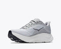 HOKA Bondi 8 Women's Men's Shoes | Light Gray & White Mesh Running Sneakers