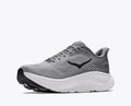 HOKA Bondi 8 Women's Men's Shoes | Gray & White Mesh Running Sneakers