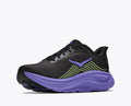 HOKA Bondi 8 Women's Men's Shoes | Black, Light Green & Purple Mesh Running Sneakers