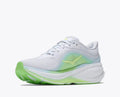 HOKA Bondi 8 Women's Men's Shoes | White & Light Green Mesh Running Sneakers