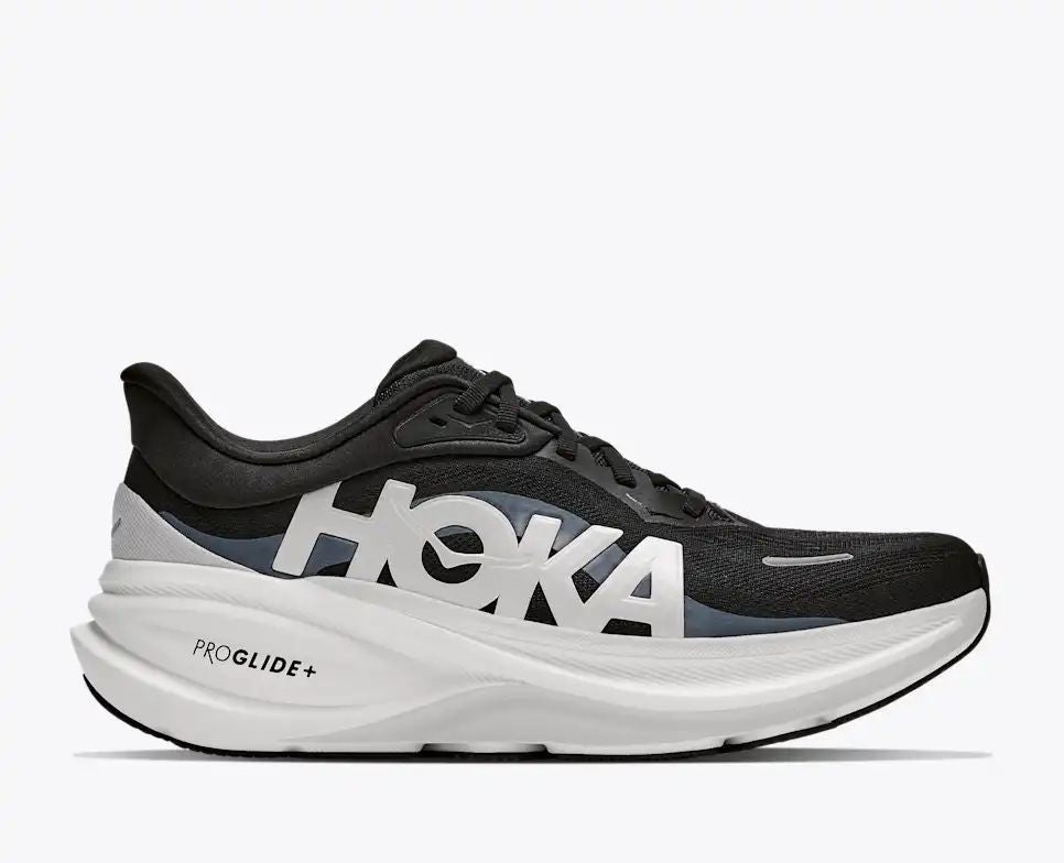 HOKA Pro Glide+ Women's Men's Shoes | Navy Blue & Bright Blue Running Sneakers
