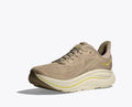 HOKA Clifton 10 Women's Men's Shoes | Beige & Light Green Mesh Running Sneakers