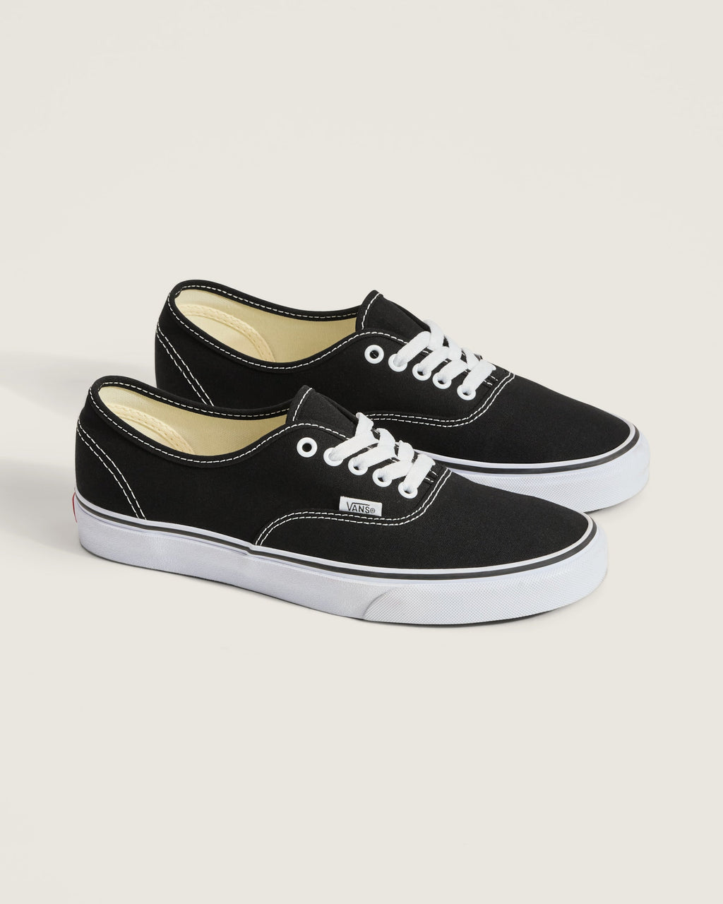 Vans Authentic Black-White slip on shoes mens vans womens vans shoes slip on