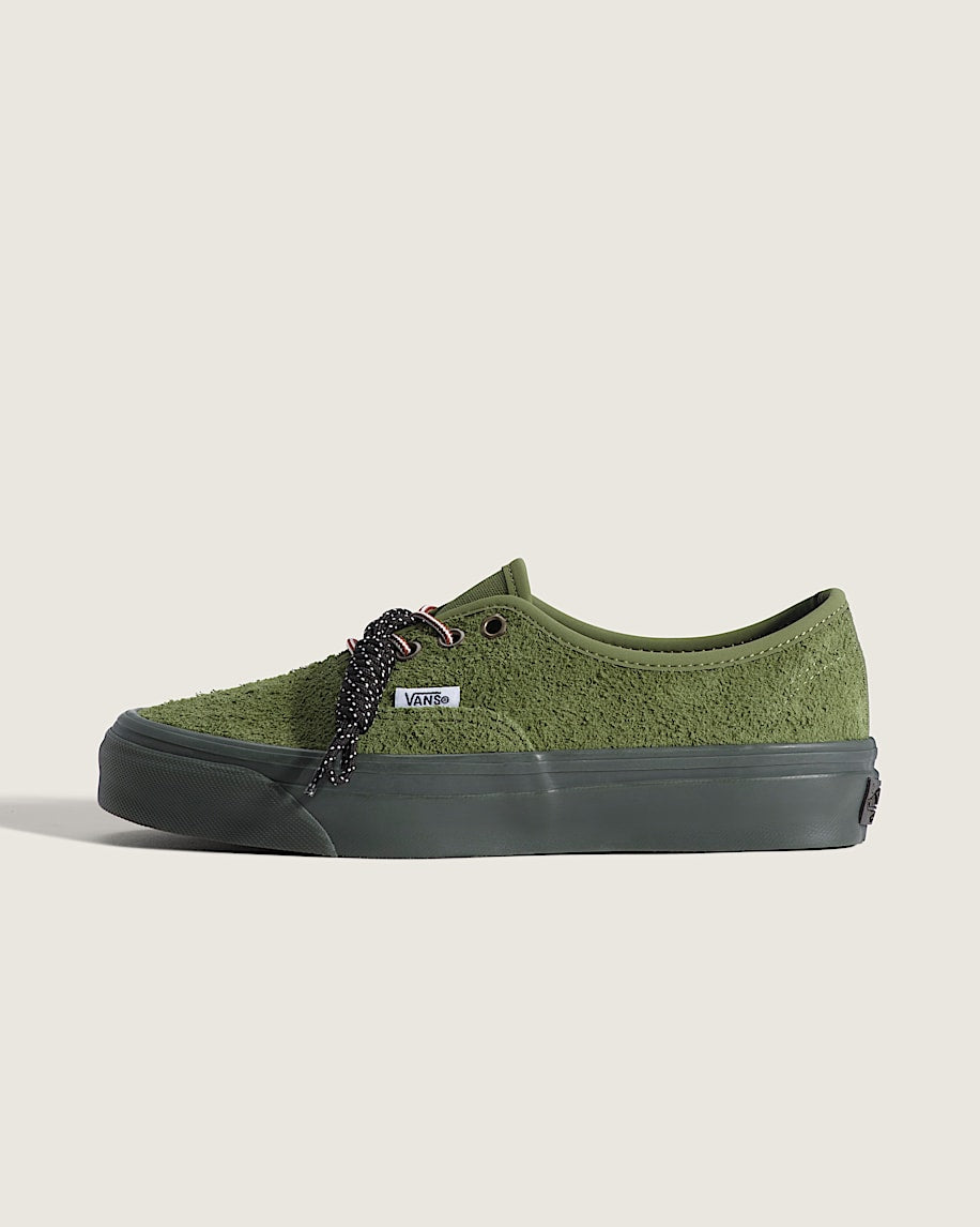 Vans Authentic 44 DX Anaheim Factory Olive Green Suede slip on shoes mens vans womens vans shoes slip on