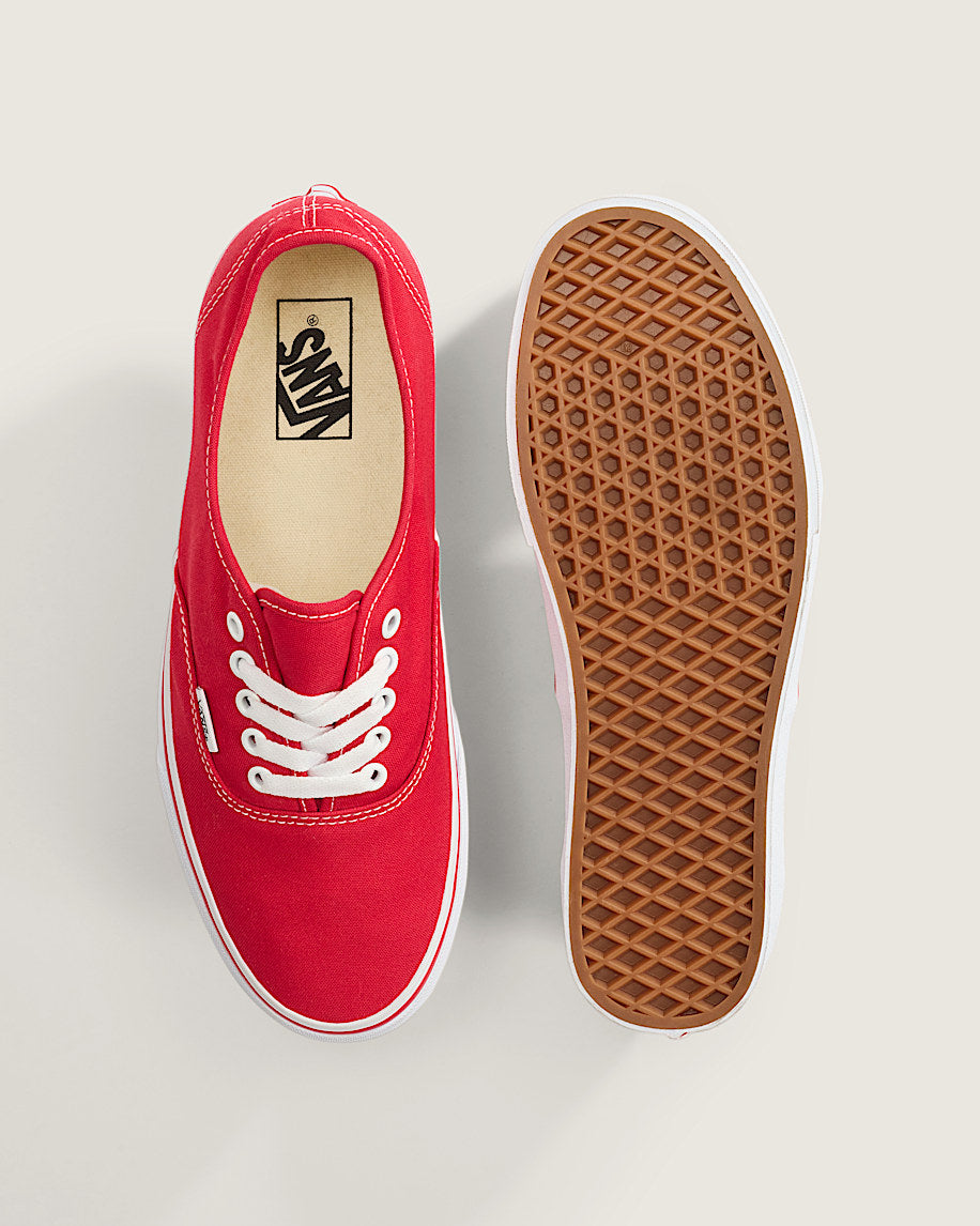 Vans Authentic Red Canvas slip on shoes mens vans womens vans shoes slip on