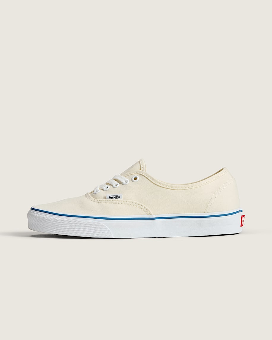 Vans Authentic Cream Canvas slip on shoes mens vans womens vans shoes slip on