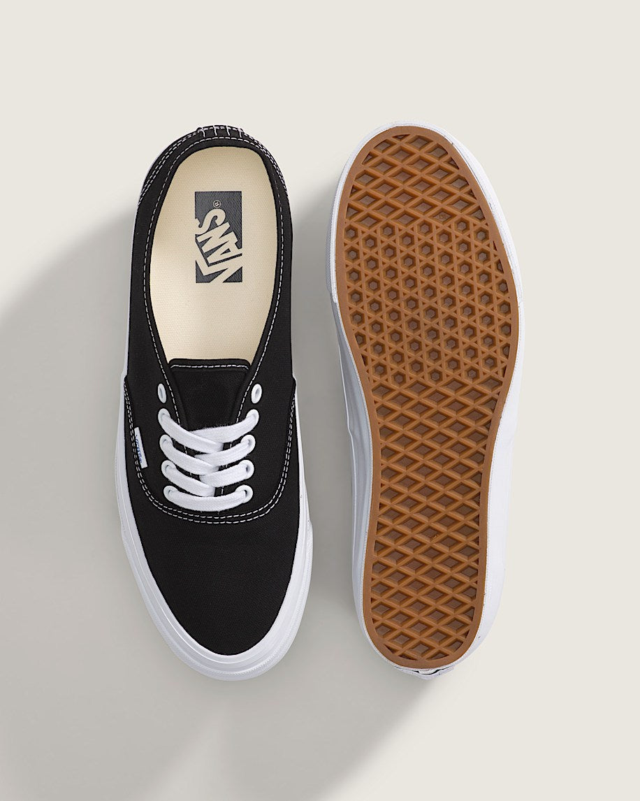 Vans Authentic Reissue 44 LX Black White slip on shoes mens vans womens vans shoes slip on