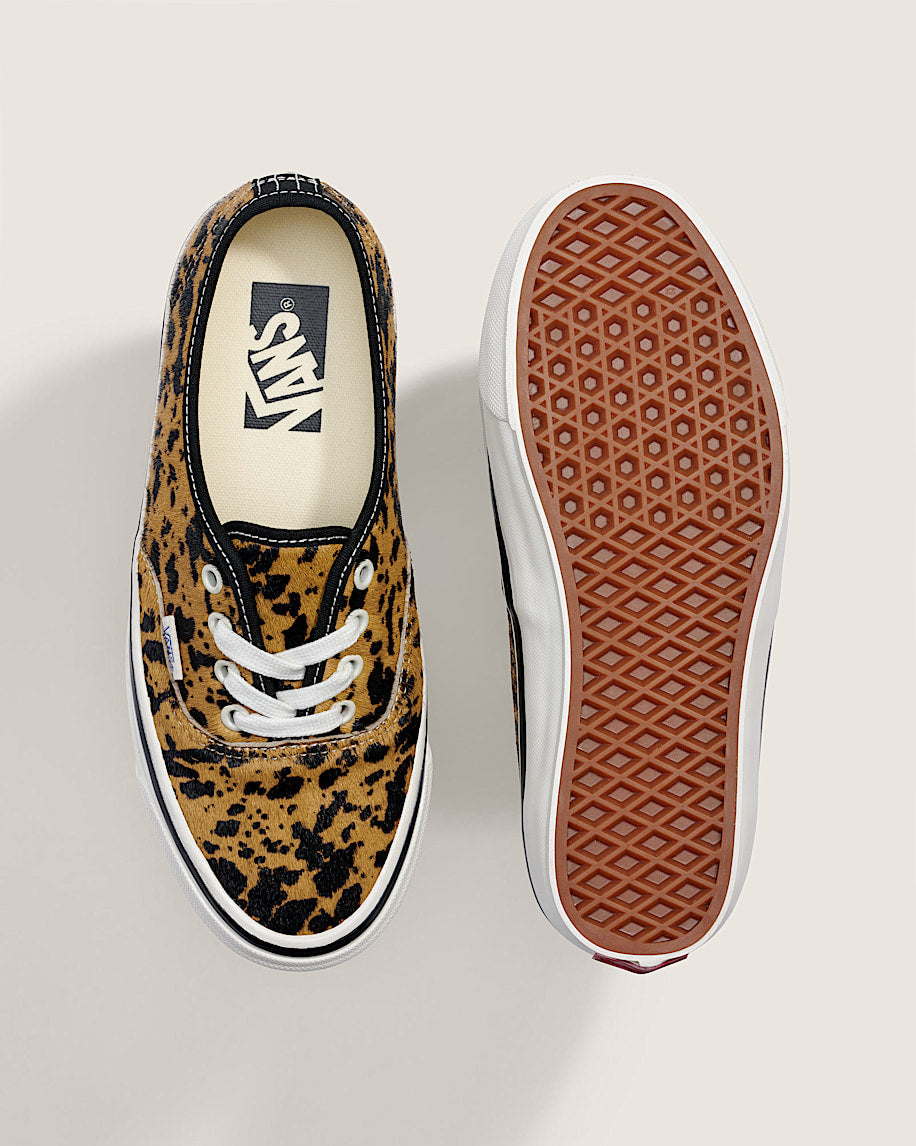 Vans Authentic Leopard Print Pony Hair slip on shoes mens vans womens vans shoes slip on
