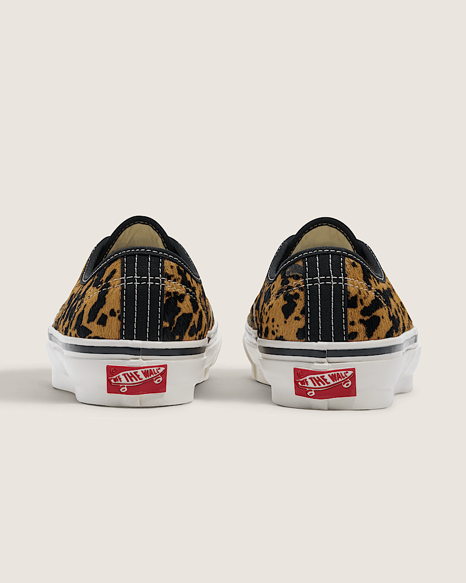 Vans Authentic Leopard Print Pony Hair slip on shoes mens vans womens vans shoes slip on