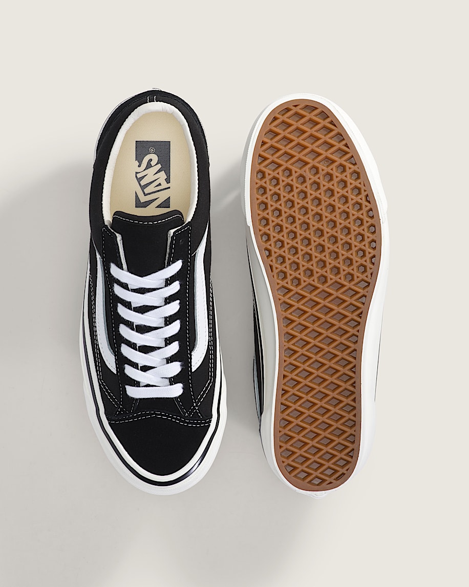Vans Old Skool 36 Black White Off-White Midsole slip on shoes mens vans womens vans shoes slip on