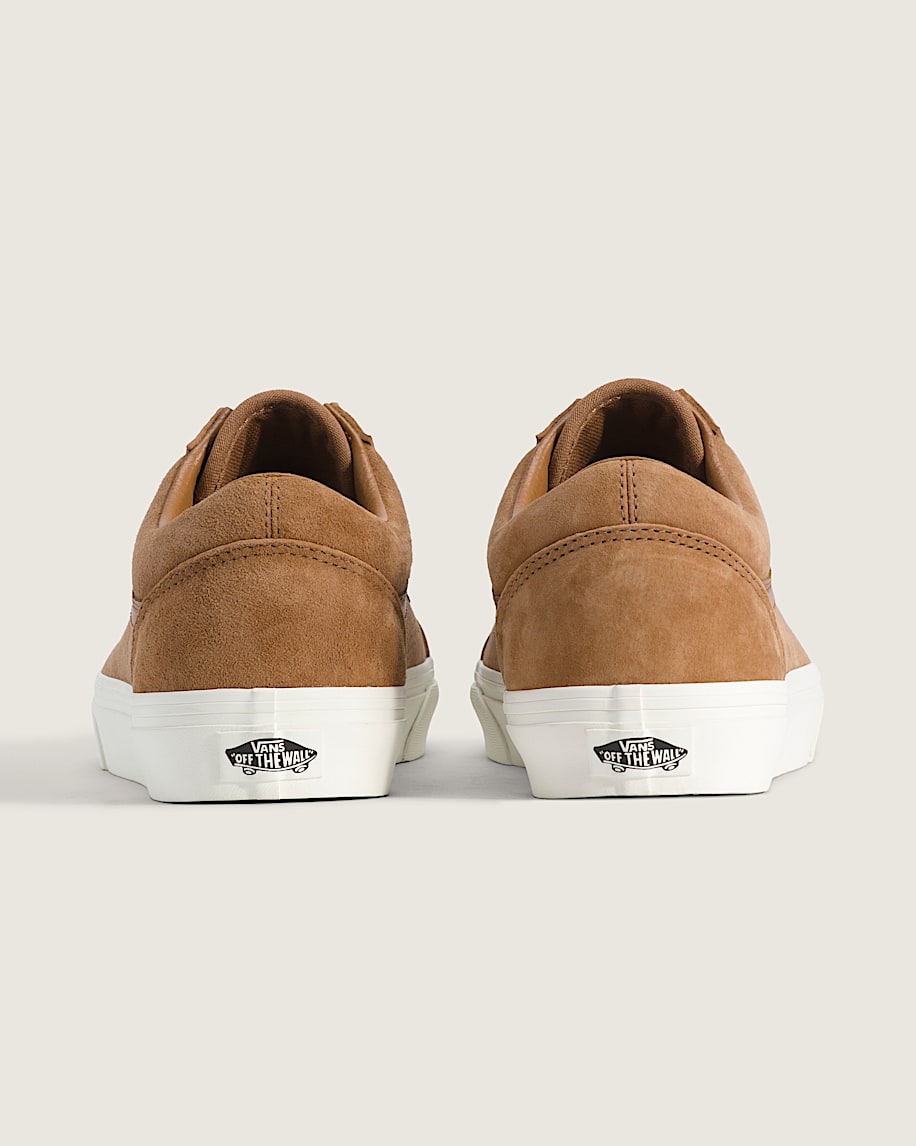 Vans Old Skool Brown Suede White Midsole slip on shoes mens vans womens vans shoes slip on