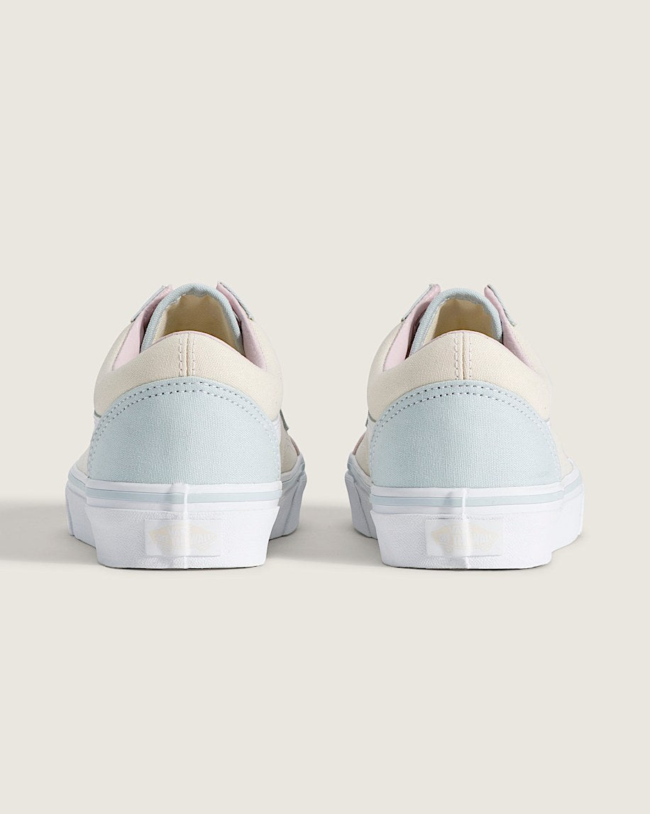 Vans Old Skool Pastel Pink Blue Color Block slip on shoes mens vans womens vans shoes slip on