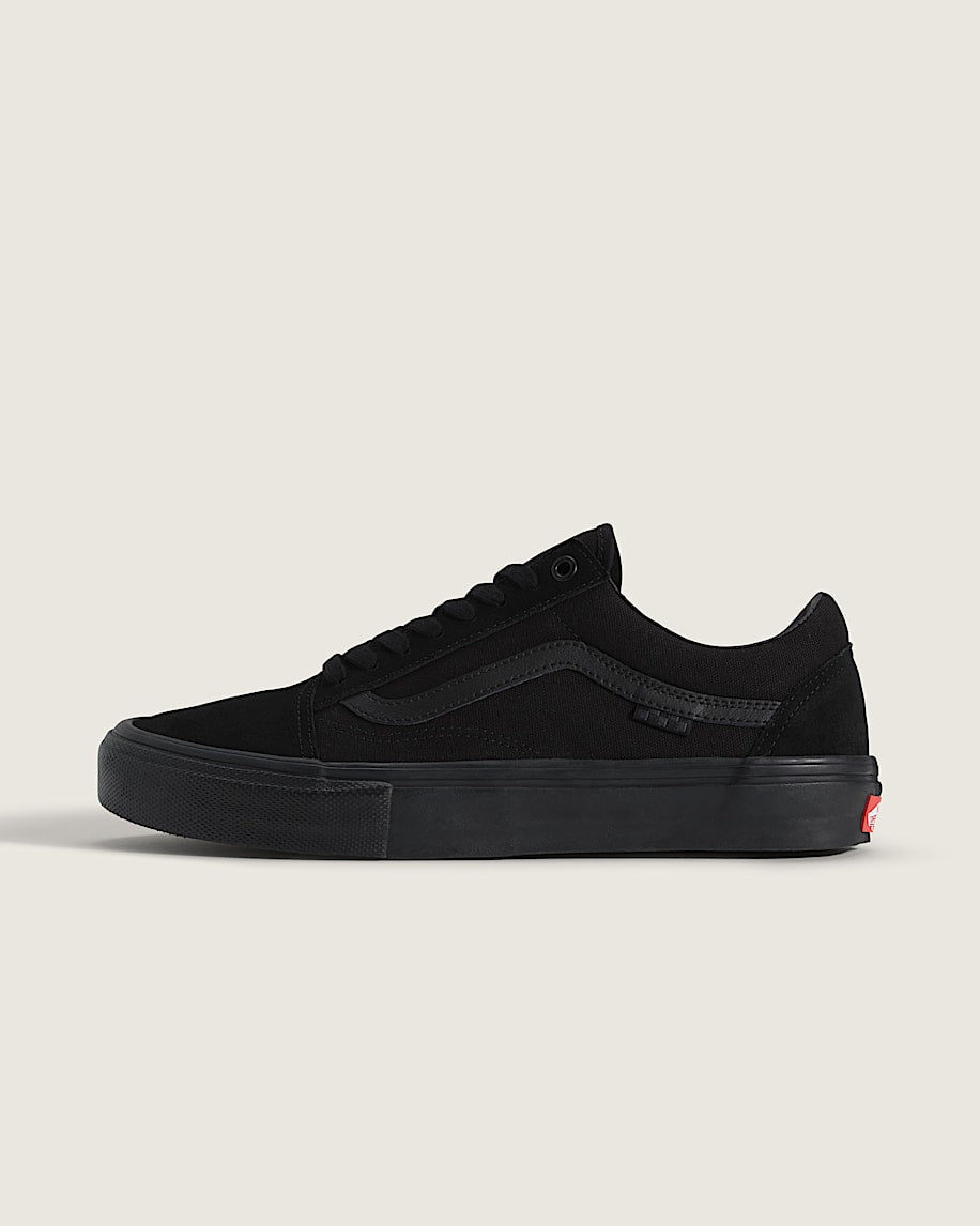 Vans Old Skool Skate Full Black slip on shoes mens vans womens vans shoes slip on