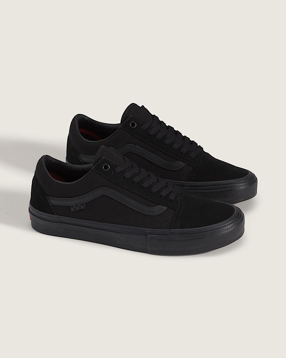 Vans Old Skool Skate Full Black slip on shoes mens vans womens vans shoes slip on