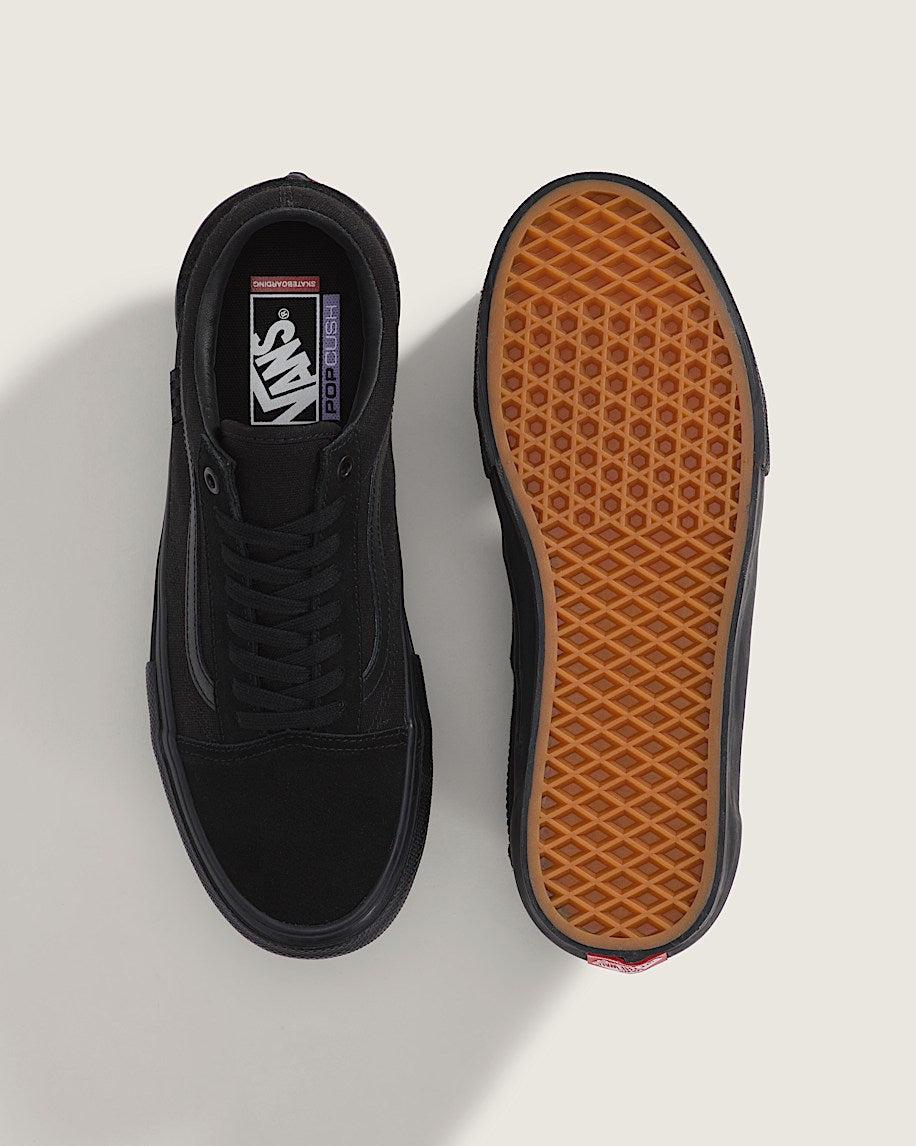 Vans Old Skool Skate Full Black slip on shoes mens vans womens vans shoes slip on