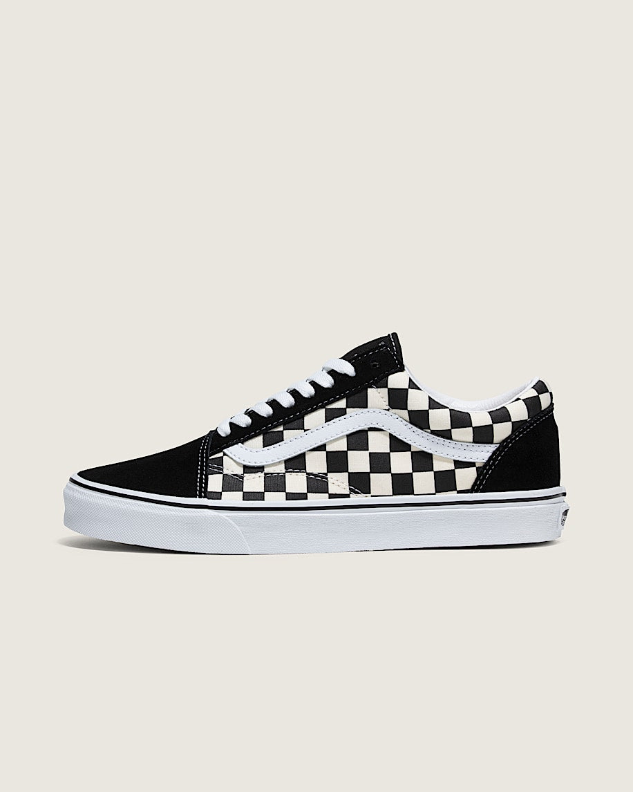 Vans Old Skool Black White Checkerboard slip on shoes mens vans womens vans shoes slip on