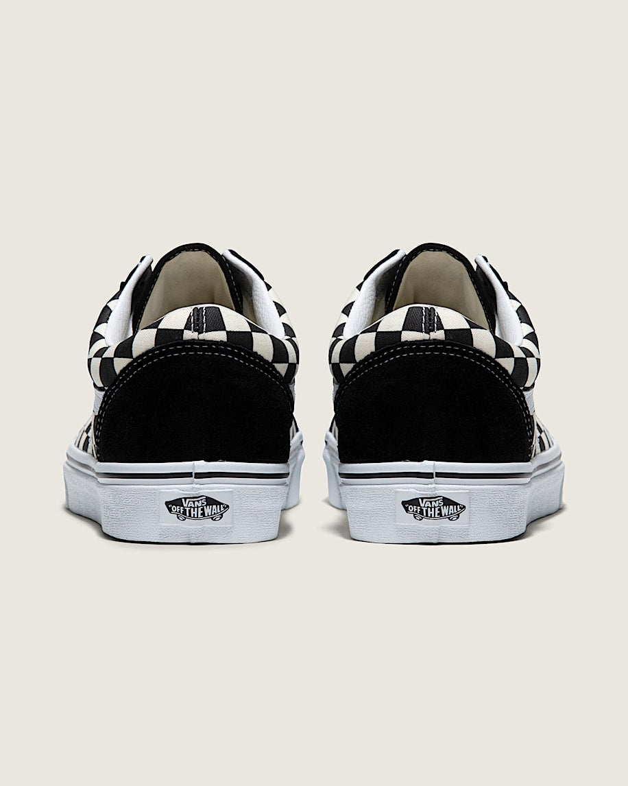 Vans Old Skool Black White Checkerboard slip on shoes mens vans womens vans shoes slip on